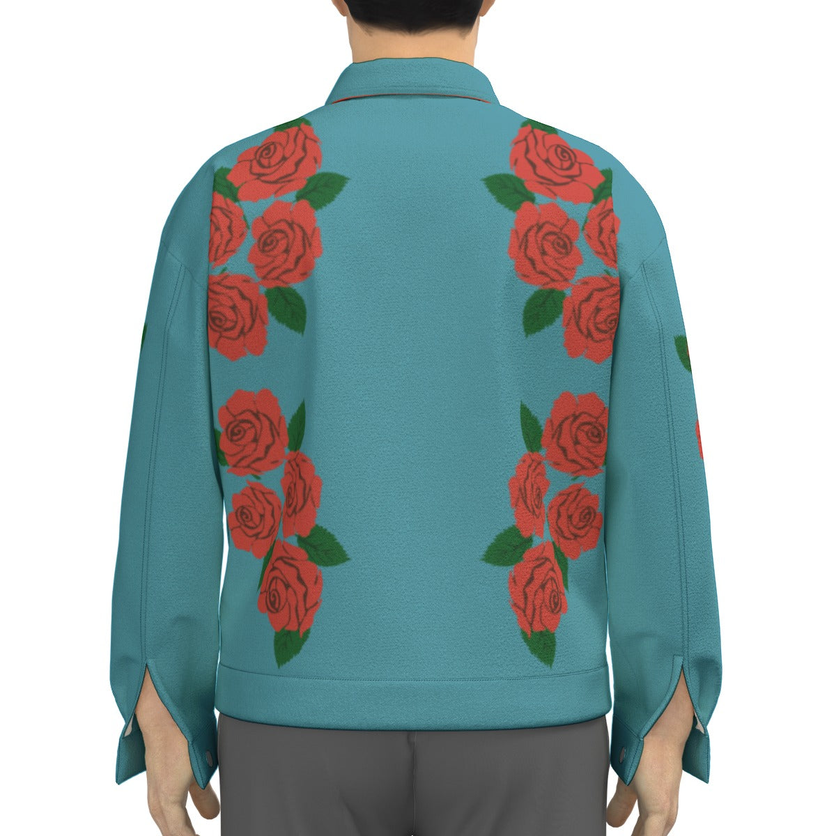 All-Over Print Unisex Lapel Jacket | 245GSM Cotton