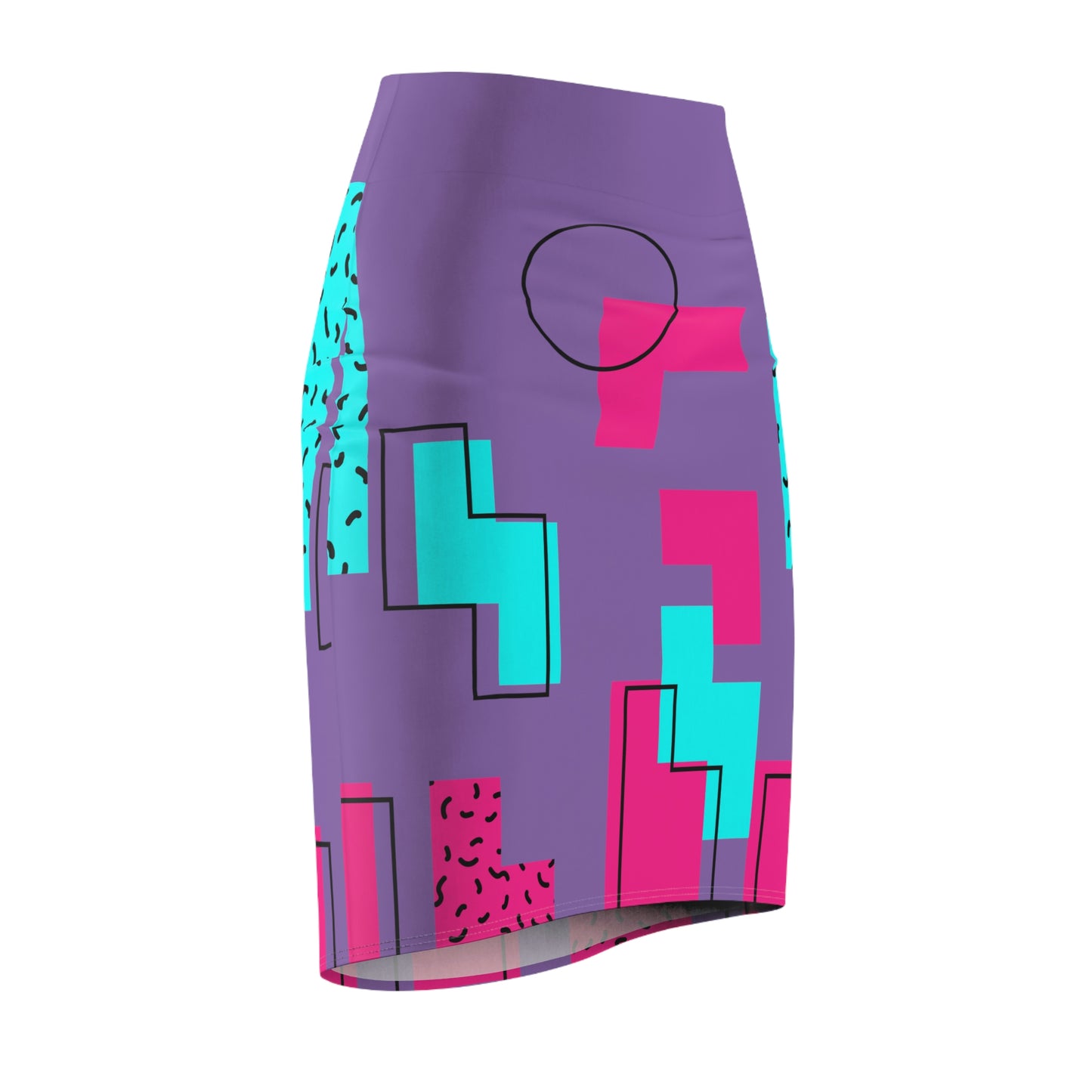 Tetris Pencil Skirt