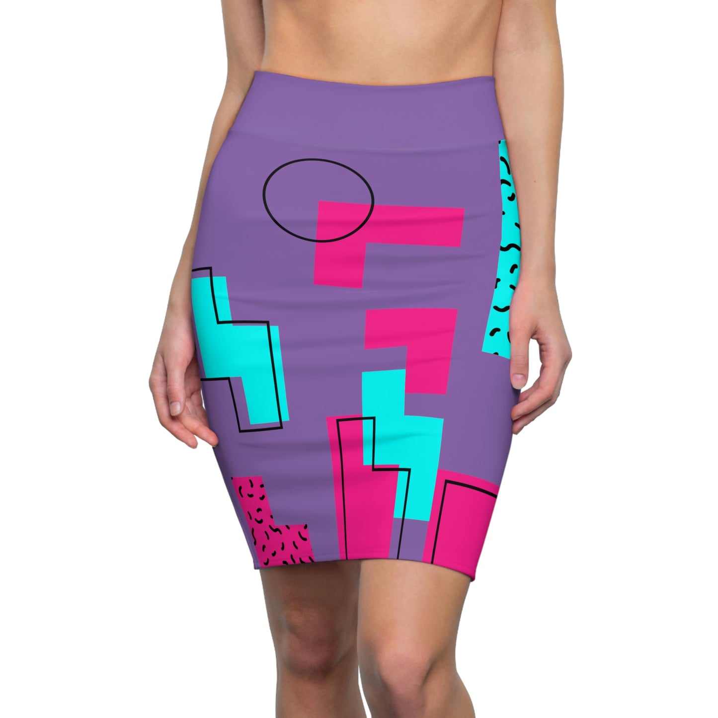 Tetris Pencil Skirt