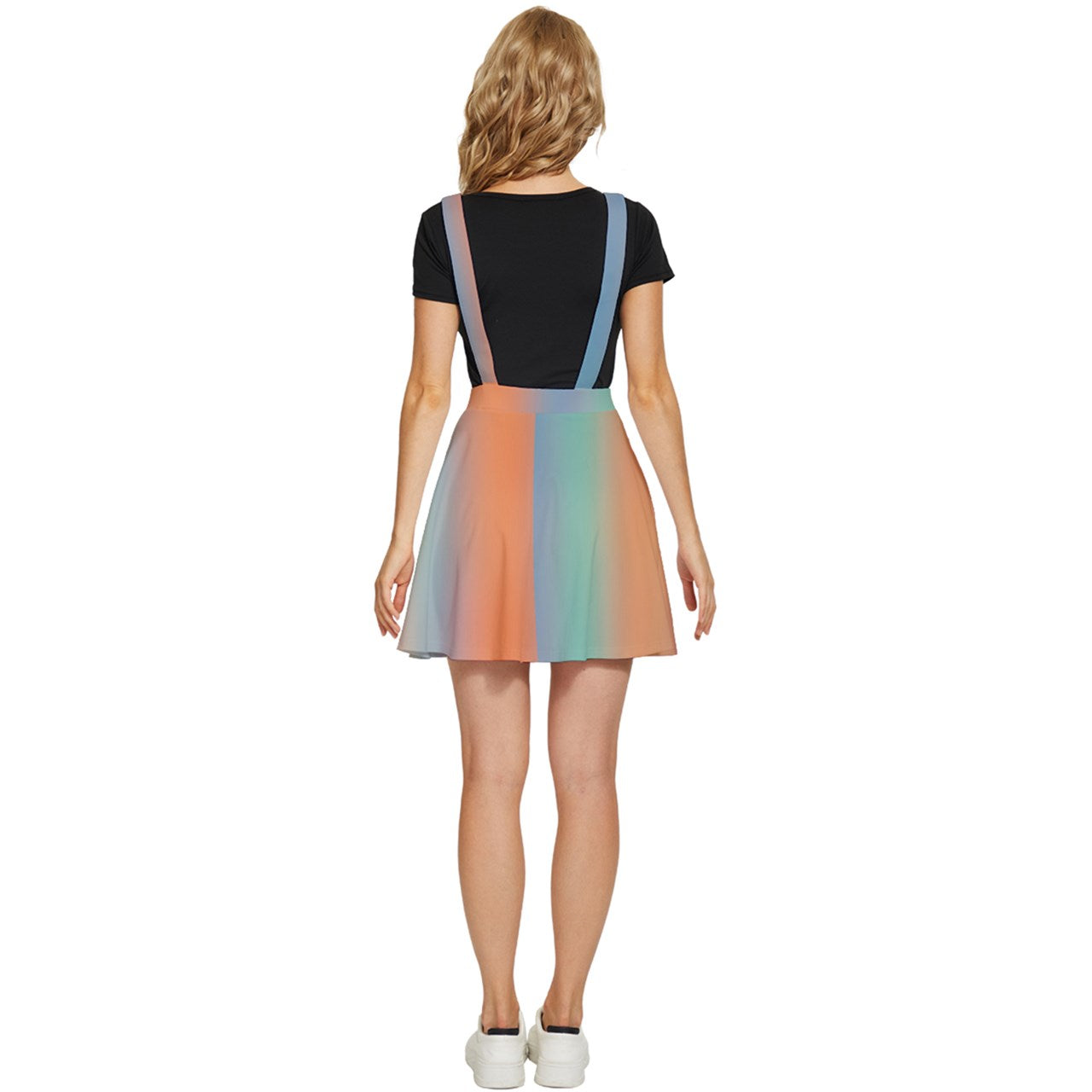 Rainbow Sherbert Pinafore Dress